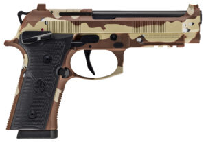 BER 92XI AMERICAN COMBAT 9MM 4.7 18RD CHOCOLATE