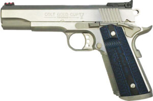 COLT GOLD CUP STAINLESS 9MM - AS 8-SHOT G10