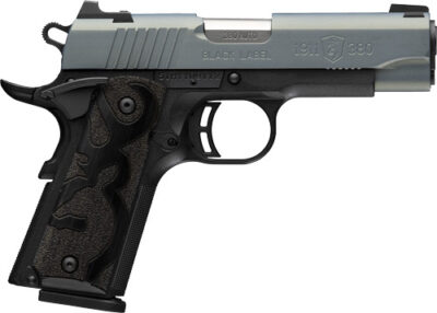 BROWNING 1911-380 BLACK LABEL - 380ACP 3.58"CMP 8RD NTN LGTS*