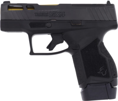 TAURUS GX4 9MM 11-SHOT - GOLD CUSTOM SLED CUTS (TALO) - Image 2