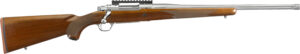 RUGER HAWKEYE HUNTER 7MM REM - MAG STAINLESS WALNUT THREADED