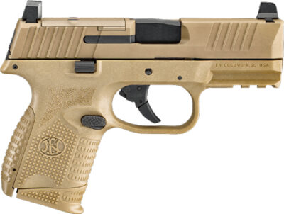FN 509 COMPACT MRD 9MM LUGER - 1-12RD 1-15RD FDE - Image 2