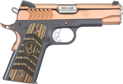 RUGER SR1911 9MM FS 9-SHOT - COMMANDER POLISHED ROSE (TALO