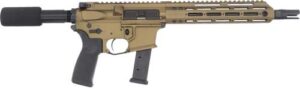 CHRISTENSEN CA9MM 9MM - 10.5" CF M-LOK BURNT BRONZE