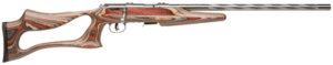 SAVAGE 93-BSEV 22WMR 21" HB - FLUTED ACU-TGR SS/BRN LAM EVO