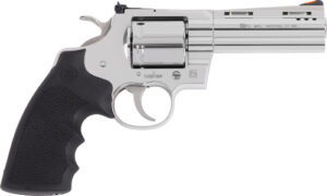 COLT GRIZZLY 357MAG 4.25" - POLISHED SS/HOGUE GRIPS