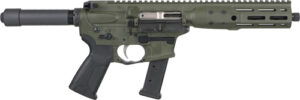 LWRC IC 9 PISTOL 9MM 8.5" BBL - 27RD MAG OD GREEN
