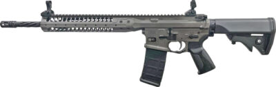 LWRC IC-SPR BILLET 5.56 NATO - 16" 30RD GREY W/ BLACK STOCK - Image 2
