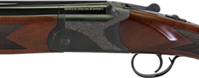 IVER JOHNSON 600 O/U 12GA 3" - 28"VR MATTE BLACK WALNUT - Image 2