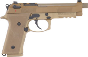BERETTA M9A4 G 9MM 5.1" 18 RND - THREADED BBL TAN US OPTIC RDY