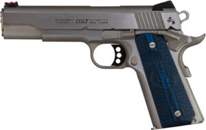 COLT GOVT COMPETITION 45ACP - 5" STAINLESS ADJ. SIGHTS G10