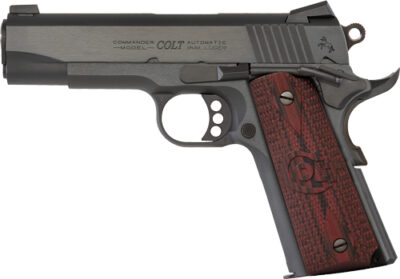 COLT COMBAT COMMANDER 9MM FS - 9-SHOT BLUED G10 GRIPS