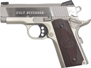 COLT DEFENDER 45ACP FS 3" - ALLOY/SS G10 BLACK CHERRY