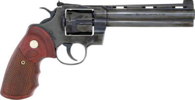 COLT PYTHON 357MAG 6" BLUED - SNAKE SCALE WALNUT (TALO) - Image 2