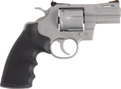 COLT PYTHON 357MAG 2.5" MATTE - SS ADJ SIGHT HOGUE GRIPS