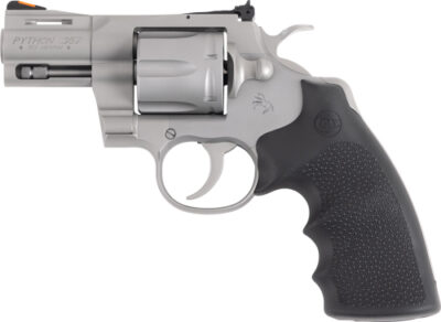 COLT PYTHON 357MAG 2.5" MATTE - SS ADJ SIGHT HOGUE GRIPS - Image 2