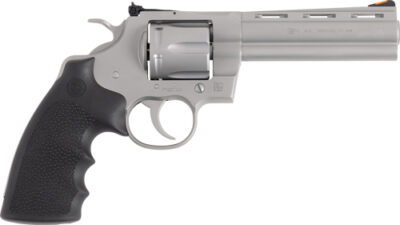 COLT PYTHON 357MAG 5" MATTE - SS ADJ SIGHT HOGUE GRIPS