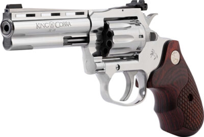 COLT KING COBRA 22LR 4.25" - STAINLESS SNAKE GRIPS (TALO) - Image 3