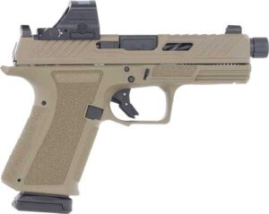 SHADOW SYSTEMS MR920 ELITE FDE - 9MM HOLOSUN OPTIC THREADED BB