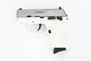 SCCY CPX-4TTWT .380 ACP 2.96" 10+1 DAO Stainless/White