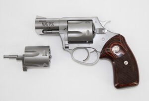 Charter Arms Model 73920 Mag Pug & Pitbull Combo .357 Magnum W/ 9mm Conversion Cylinder 2.2" 5 Rounds Stainless/Walnut