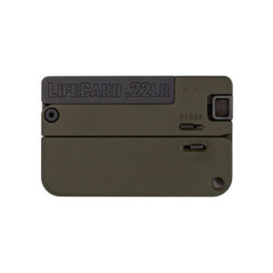 Trailblazer Firearms LC1-ODG LifeCard .22 LR Single Shot OD Green