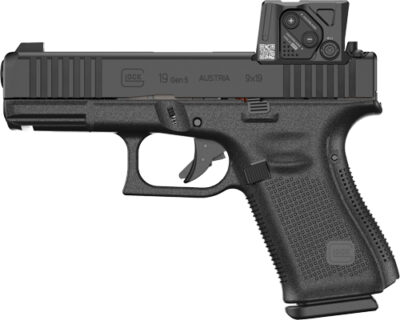 GLOCK 19 MOS8 9MM GEN5 FS 15RD - AIMPOINT COA BLACK