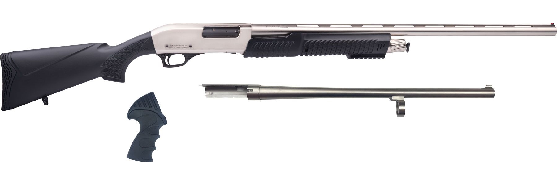 ROCK ISLAND ARMORY MERIVA PUMP 12/18.5 CHROME 3"