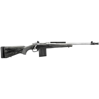 RUG SCOUT RIFLE 308WIN 18.7 SS BLK LAMIN 10RD
