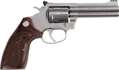 COLT KING COBRA 357MAG TARGET - 4" STAINLESS ADJ. SGT. WOOD - Image 3