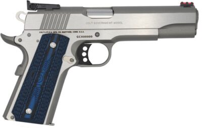 COLT GOLD CUP LITE 45ACP 5" - NOVAK RED FIBER OPTIC G10 - Image 2