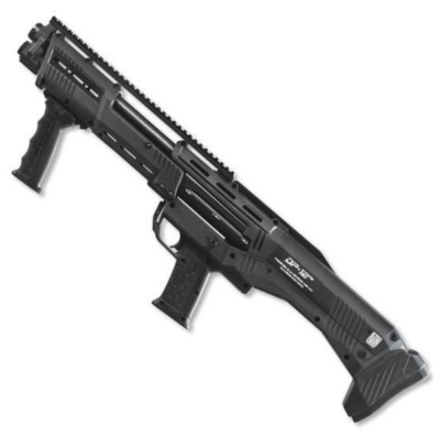 DP12GA Double Barel Pump 16 Shot Olive Drab Green 12 Gauge