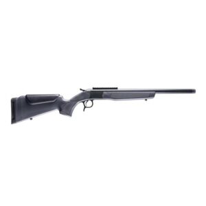 CVA Scout Single Shot Rifle .243 Win 20" Threaded Blued Barrel Grey Stock 0 MOA Pic Rail