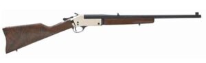 Henry Brass Single Shot 357 Mag/38 Special Rifle 1rd Magazine 22" Barrel Walnut