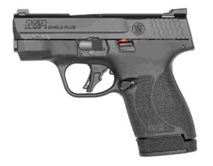 S&W M&P9 Shield Plus Handgun 9mm Luger 10rd Magazine 3.1" Barrel Night Sights No Manual Safety Black USED