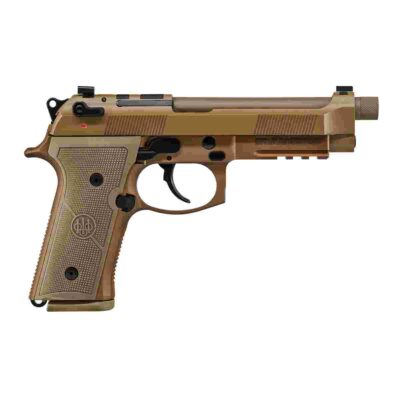 Beretta M9A4 Centurion G Handgun 9mm Luger 18rd Magazines(3) 4.8" Barrel FDE Cerakote