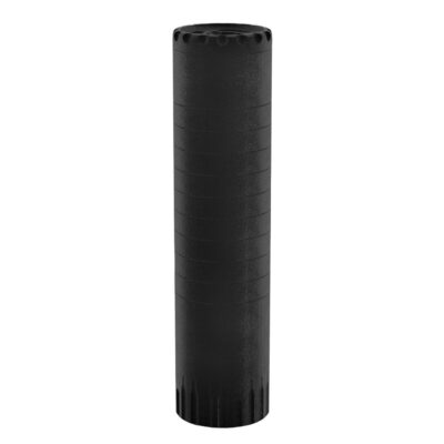 YHM R45 .45 Cal Direct Thread Suppressor .45 Auto Stainless Steel Black 5/8"-24