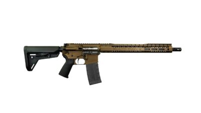 BLACK RAIN SSP RIA 5.56 16IN SOCOM PROFILE BBL 15IN MLOK SLIM HANDGUARD MIDNIGHT BRONZE 30RD MAG