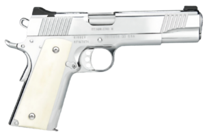 KIMBER STAINLESS II 38 SUPER HIGH POLISHED, G10 IVORY GRIPS
