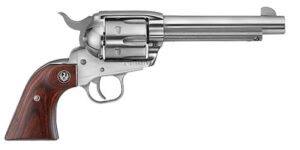 RUGER VAQUERO 357 MAG 5.5" S/A REVOLVER HI GLS STS