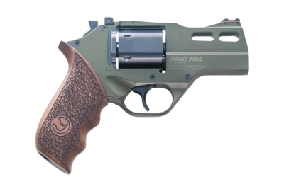 CHIAPPA RHINO REVOLVER 30DS HUNTER OD GRN 3" 357