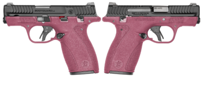SMITH & WESSON BODYGUARD 2.0 380ACP PISTOL T.S. CRANBERRY FROST ORION EXCLUSIVE 1-12RD 1-10RD MAG