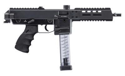 B&T Firearms BT-440000-C-US KH9 Covert 9mm Luger 30+1 6" Black Barrel, Black Cerakote Aluminum/Polymer Picatinny Rail Receiver, Black Finger Grooved Grip, Ambidextrous