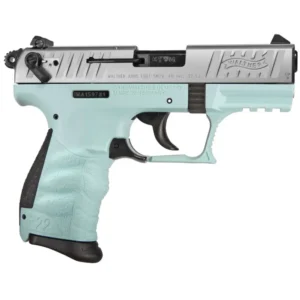 WALTHER P22Q 22LR PISTOL 3.42" ANGEL BLUE 2-10RD
