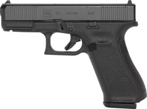 GLOCK 45 MOS 9MM FIXED SIGHT - 17-SHOT W/FRONT SERRATIONS