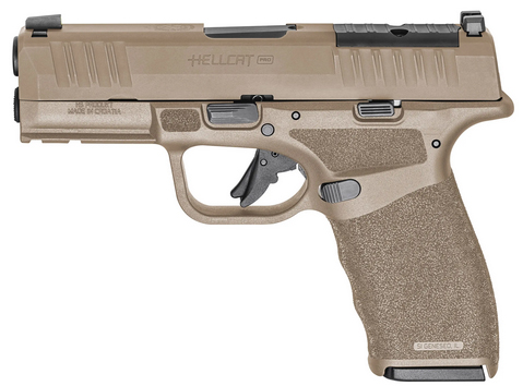 SPR HELLCAT PRO 9MM 3.7 10RD FDE GEAR UP 24