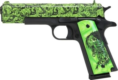 IVER JOHNSON 1911A1 45ACP 5" - FS 8RD ZOMBIE EDITION - Image 2