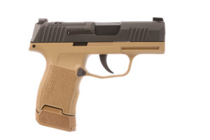 SIG SAUER P365 9MM BK/FDE 17+1 TACPAC  #