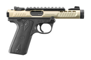 22/45 MKIV Lite 22LR 4.4" TB Champagne 2/10rd