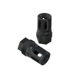 Comstock Facemount - Compact Muzzle Brake (1/2-28, 9mm bore) Plan-B Suppressor Mount